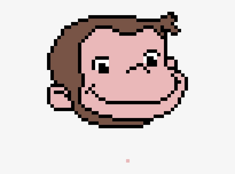 Curious George - Jorge El Curioso Pixel Art, transparent png download