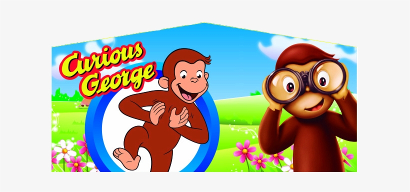 Curious George - Apple, transparent png download
