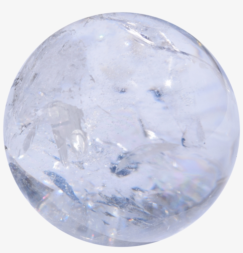 How To Make A Glass Ball - Amlong Crystal Clear Quartz Crystal Ball, transparent png download