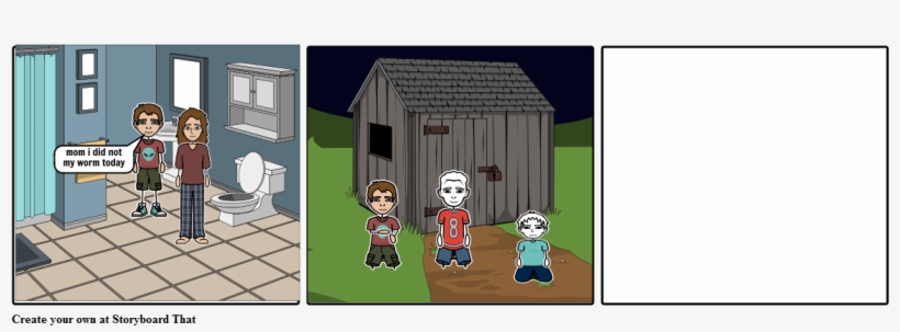 How To Eat Fried Worms - Storyboard, transparent png download