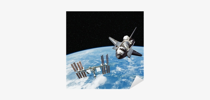 The Space Shuttle And International Space Station - Lnternational Space Station Lk, transparent png download
