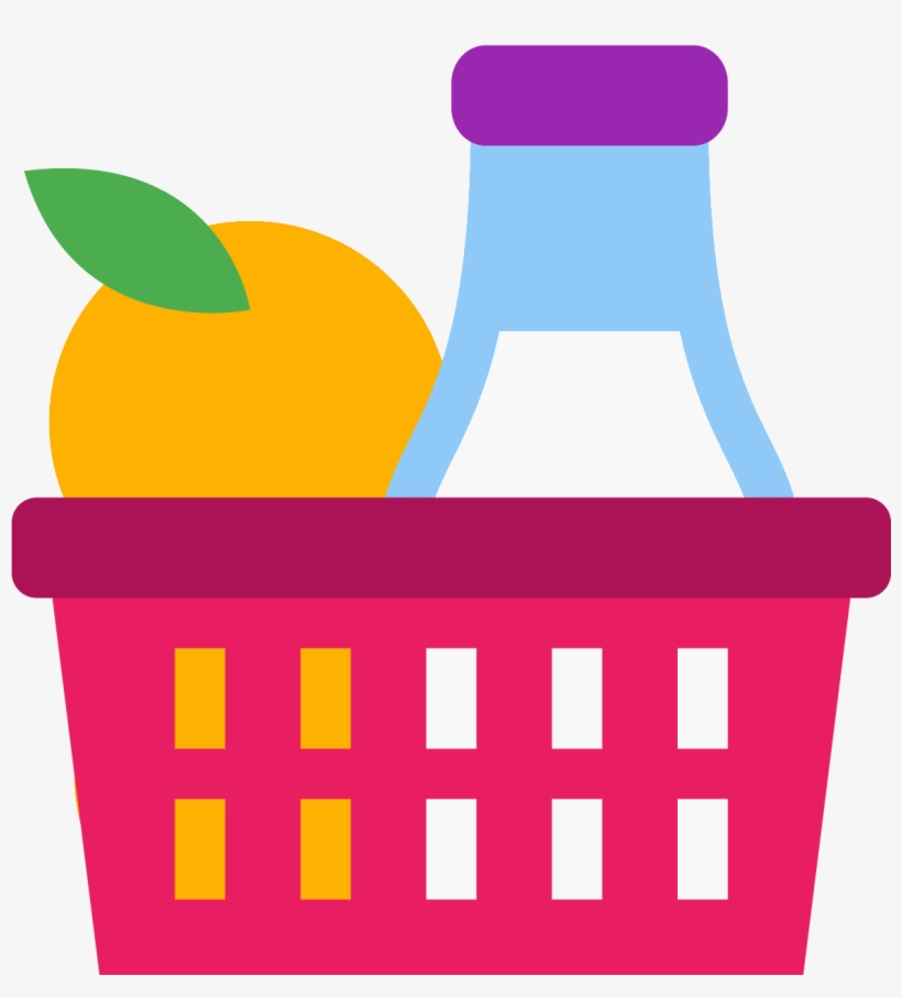 The Logo Displays A Shopping Basket One Would Use In - Ingredientes Png, transparent png download