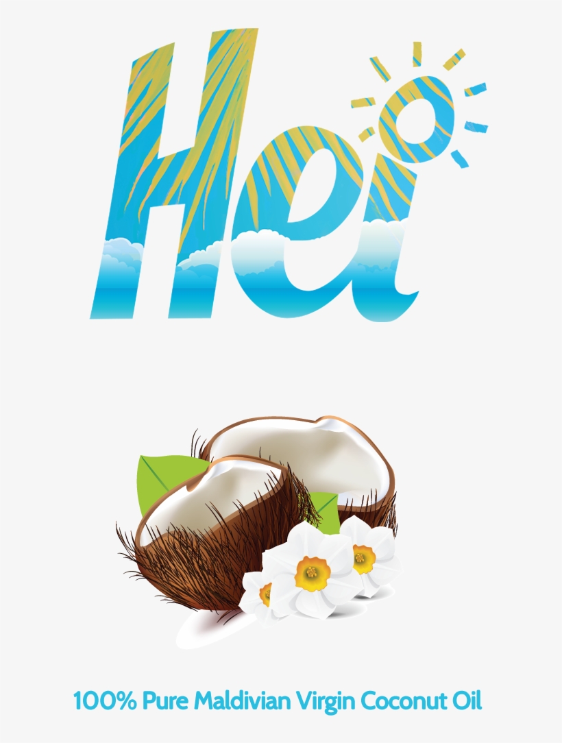Hei Coconut Oil Maldives, transparent png download