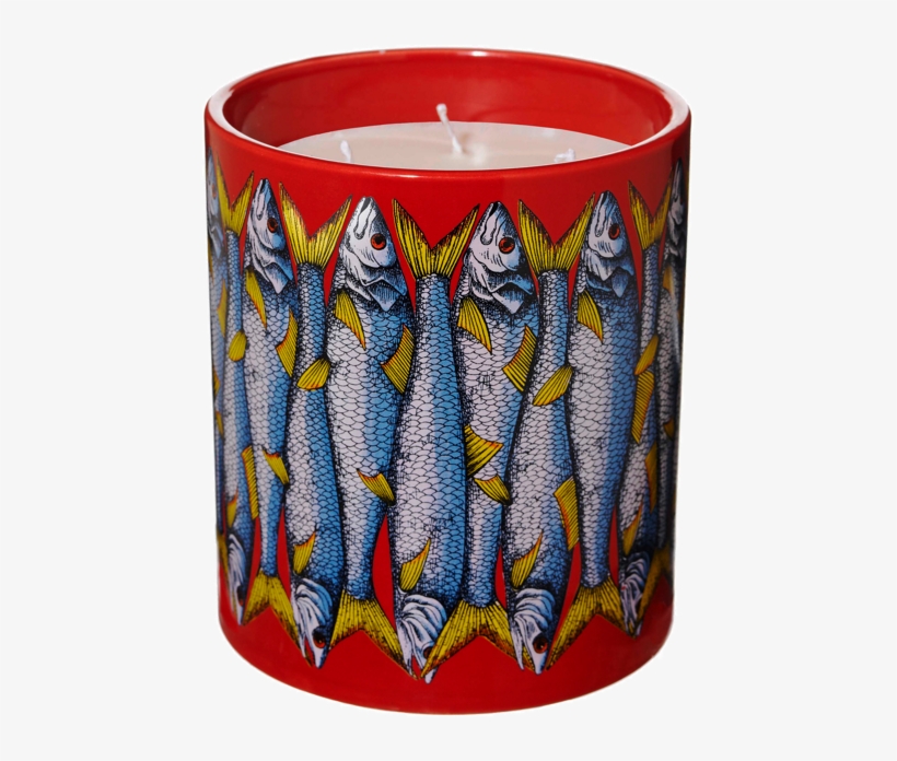 For Almost Five Hundred Dollars, That Had Better Be - Fornasetti 'sardine Rosso - Otto' Large Candle, Size, transparent png download