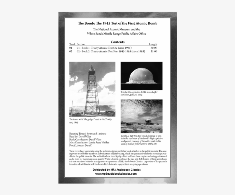 The Bomb - Nuclear Weapon, transparent png download