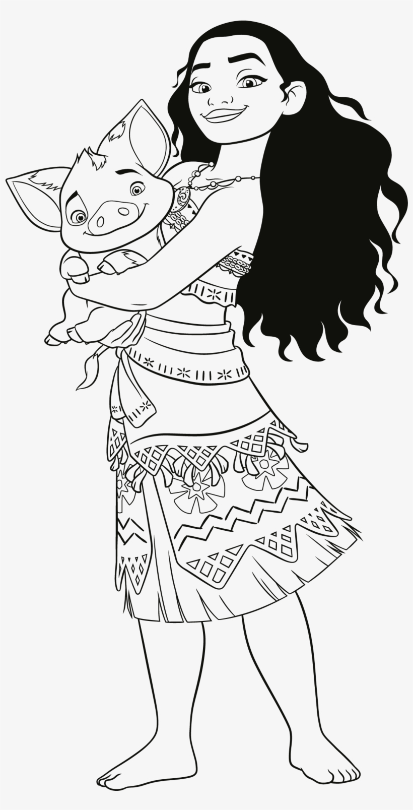 Disney Moana Art Of Coloring Book Coloring Walls