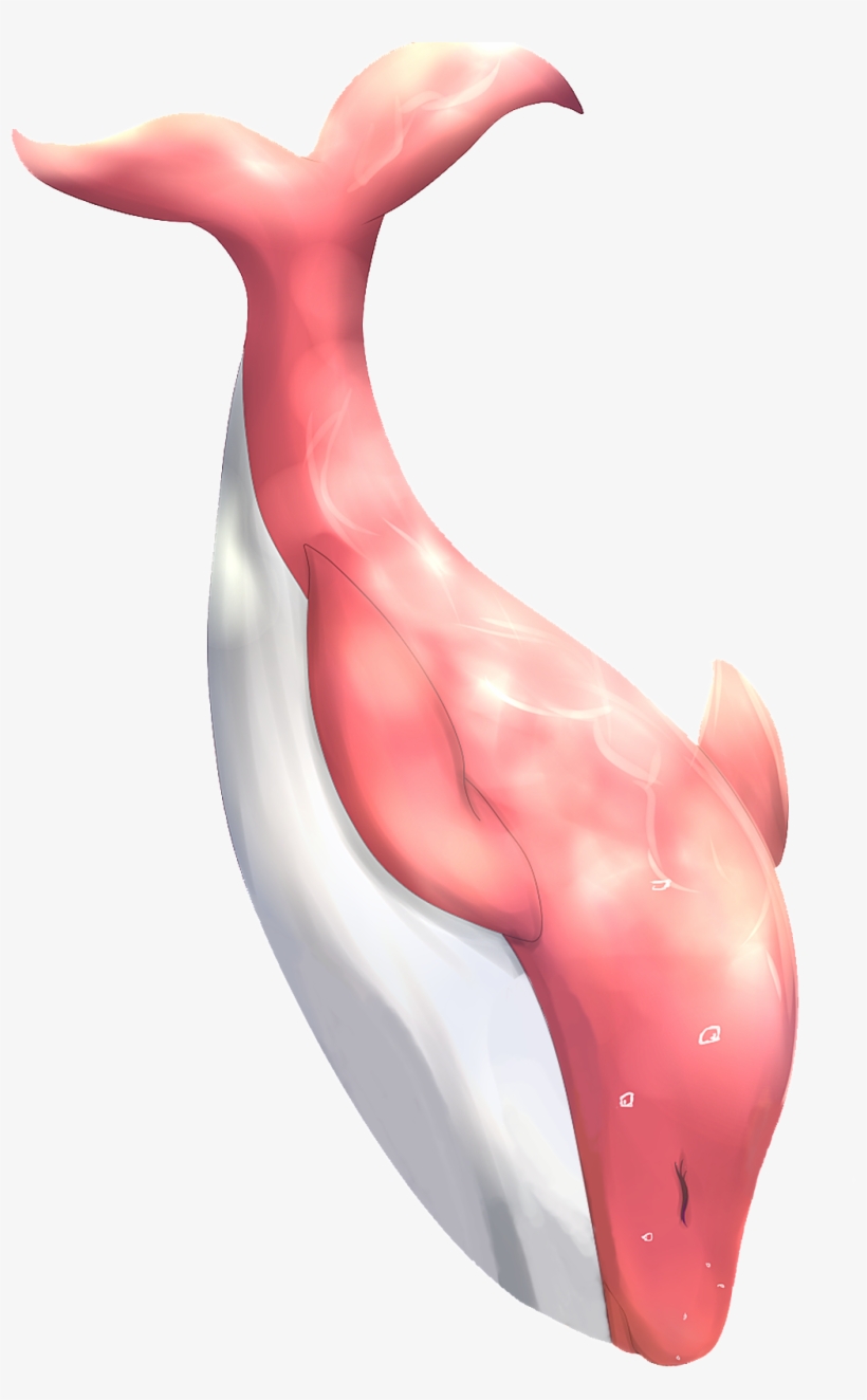 Pink Dolphin Transparent Material - Бегония И Большая Рыба, transparent png download