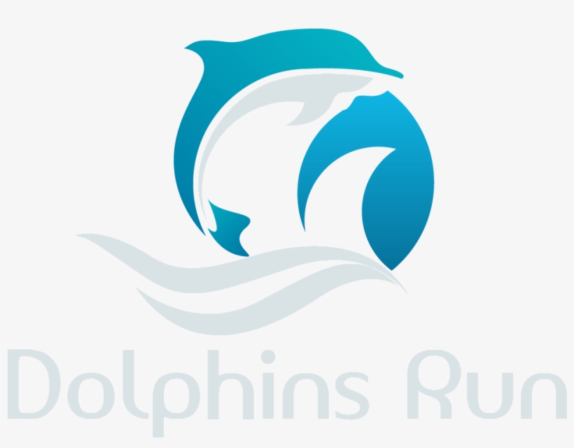 Dolphins Run Beach Villas Logo - Graphic Design, transparent png download