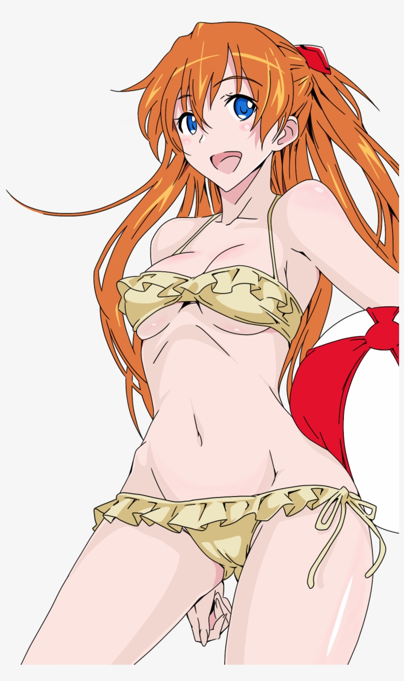 Beach Day Asuka - Cartoon, transparent png download