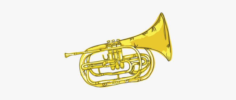 French Horn - 0shares - Trumpet, transparent png download