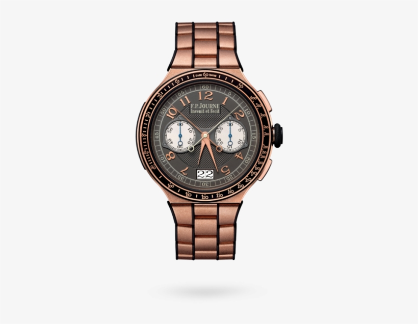 Journe Chronographe Monopoussoir Rattrapante 44mm Rose - Fp Journe Chronographe Monopoussoir Rattrapante, transparent png download