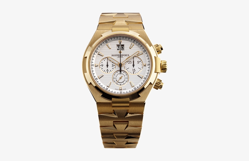 Contemporary, Technical And Sporty - Gold Vacheron Constantin Watch, transparent png download