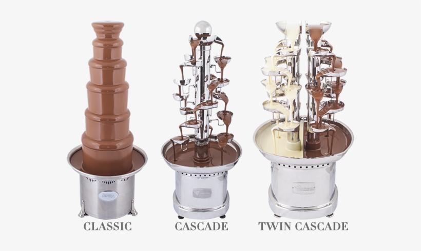 Chocolate Fountains - Fontaine À Chocolat Double Cascades, transparent png download