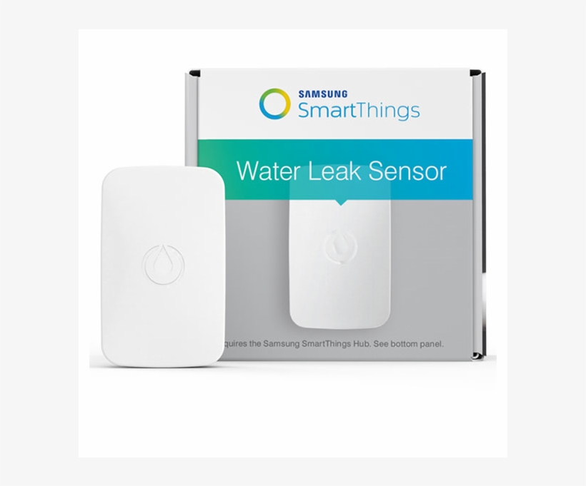 Samsung Smartthings Water Leak Sensor - Zigbee - White, transparent png download