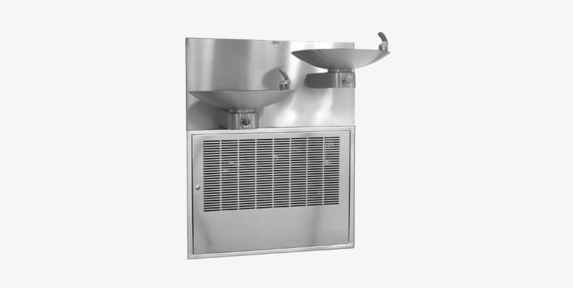 Filtrine Model Fcc 107 16 Hl Dual Bowl Drinking Fountain - Drinking Fountain, transparent png download