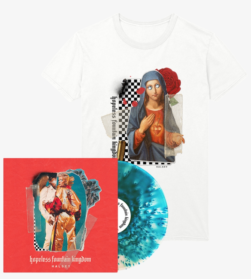 Hopeless Fountain Kingdom Standard Vinyl T-shirt - Hopeless Fountain Kingdom Vinyl, transparent png download