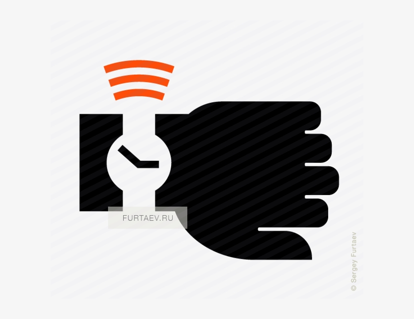 Smartwatch On Hand - Fitness Tracker Icon, transparent png download