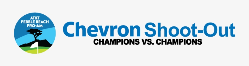 Chevron Shoot-out Horz Logo01g - Phil Mickelson Autographed At&t Pebble Beach Pro-am, transparent png download