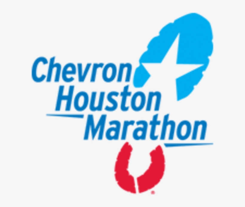 Chevron Houston Marathon Logo, transparent png download