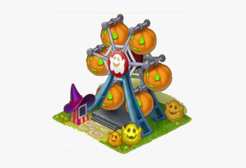 Pumpkin Ferris Wheel - Wiki, transparent png download