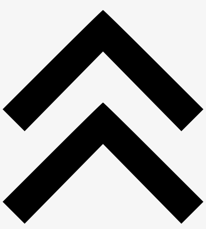 Double Chevron Up Comments - Arrow Up Icon Png, transparent png download