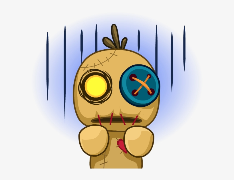 Voodoo Doll Chumbo Messages Sticker-0 - Voodoo Doll, transparent png download
