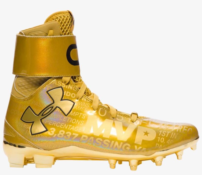 Ua C1n Mvp 'cam Newton' - C1n Cleats Gold, transparent png download