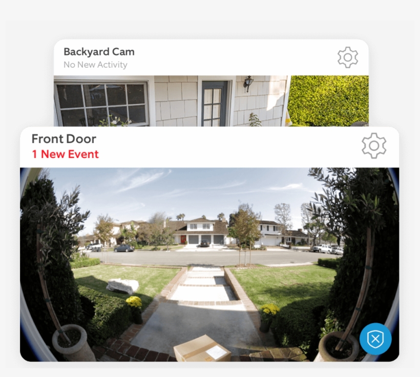 Camera Preview Tiles - Ring And Chime Video Doorbell Combo Pack, Black, transparent png download