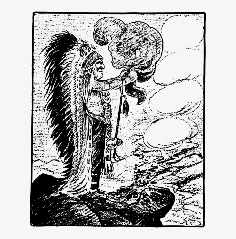 Cartoon Smoke Signal Visual Arts Drawing, transparent png download