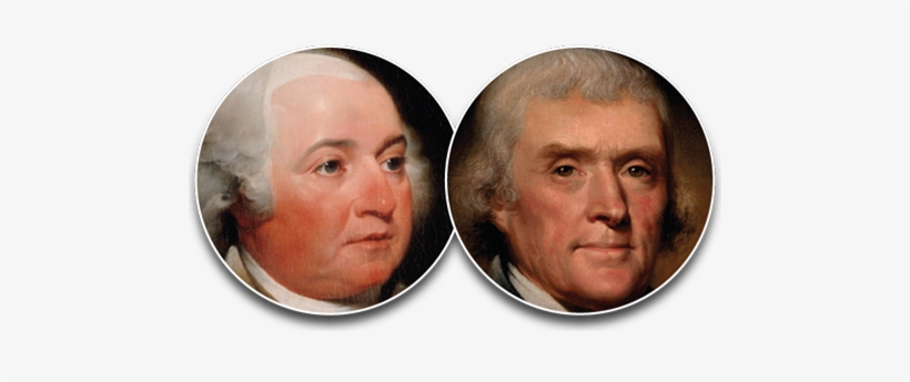 O Presidente John Adams Vê Se A Concorrer Contra O - Thomas Jefferson, transparent png download