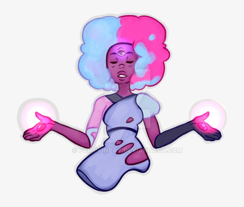 Picture Royalty Free Download Cotton Candy Garnet By - Cotton Candy Garnet Fanart, transparent png download
