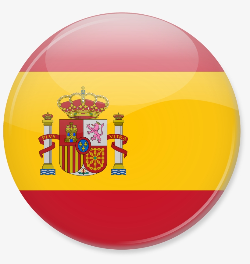 Open - Spain Flag Icon Png, transparent png download