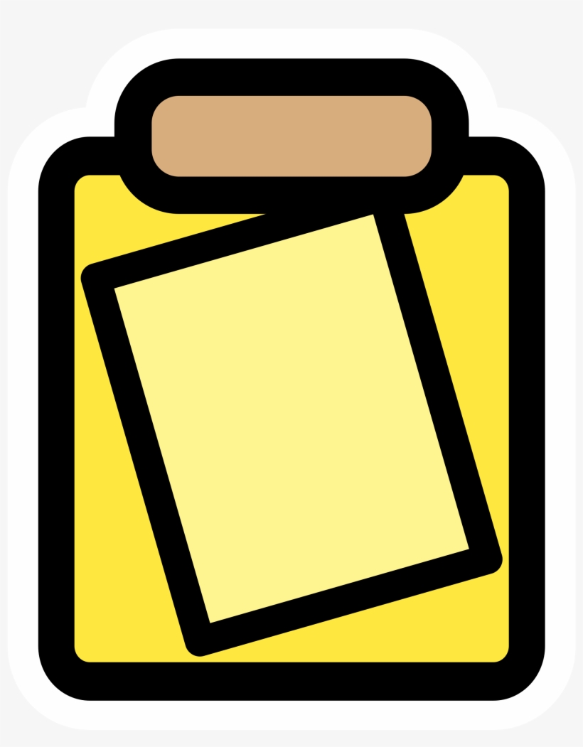 This Free Icons Png Design Of Primary Tool Clipboard, transparent png download