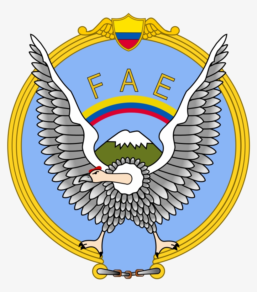 The Ecuadorian Air Forces Shield Source Wikimedia Commons - Ecuadorian Air Force, transparent png download