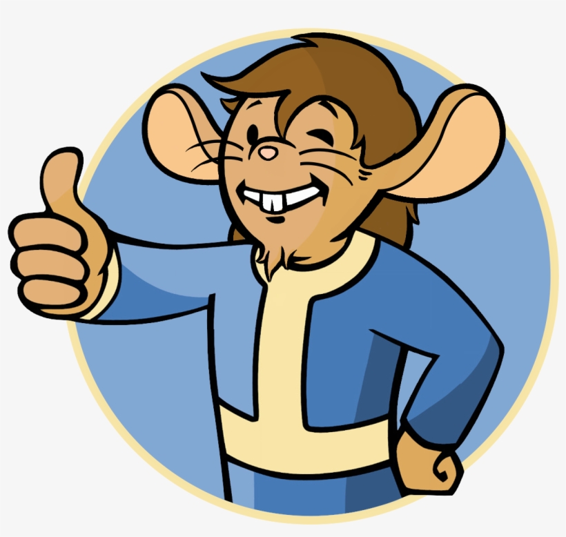 Vault Boy Matty - Vault Boy, transparent png download
