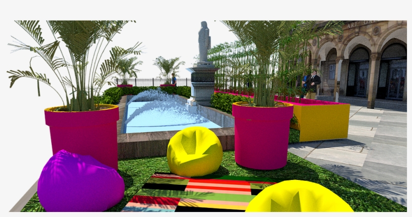 For Four Fabulous Days Exhibition Square, Home To William - Inflatable, transparent png download