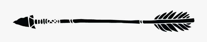 Feather Arrow Png - Arrow With Feather Png Transparent PNG - 757x181