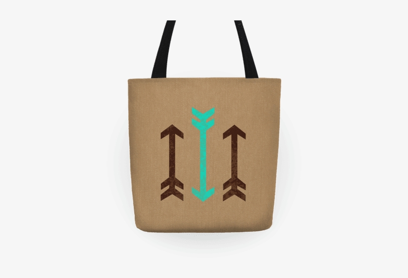 Triple Arrows Tote - Tote Bag, transparent png download