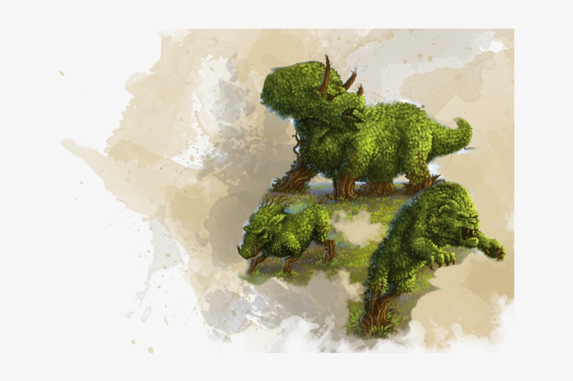 While The Guardian Remains Motionless, It Is Indistinguishable - D&d 5e Triceratops, transparent png download