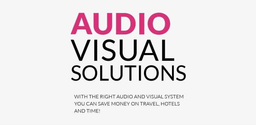 Create, Communicate And Collaborate With Audio Visual - Professional Audiovisual Industry, transparent png download
