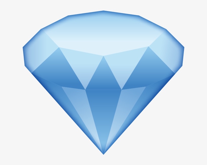 Download Diamond Emoji Icon - Diamond Emoji Png, transparent png download