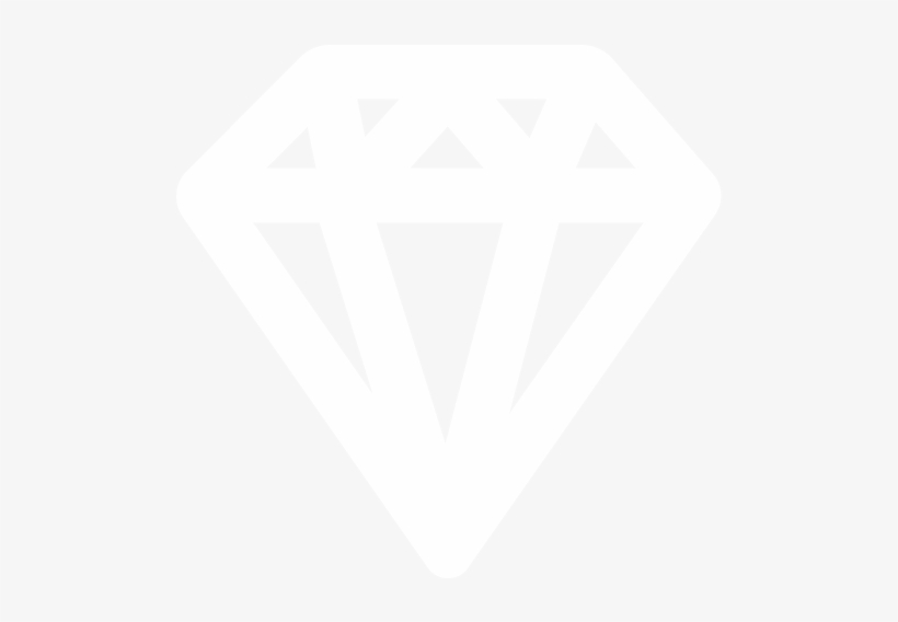 Orange Diamond Icons White-02 - Diamond White Icon Png, transparent png download