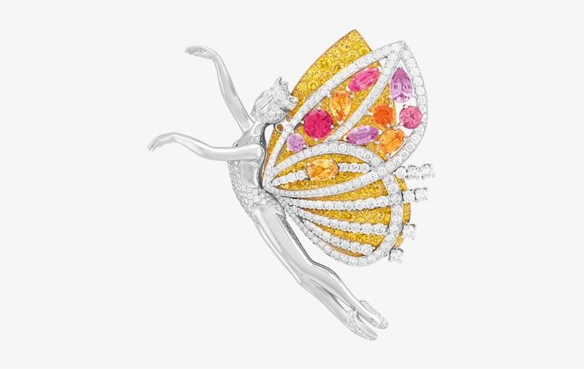 Papillon Fairy Clip, - Van Cleef & Arpels, transparent png download