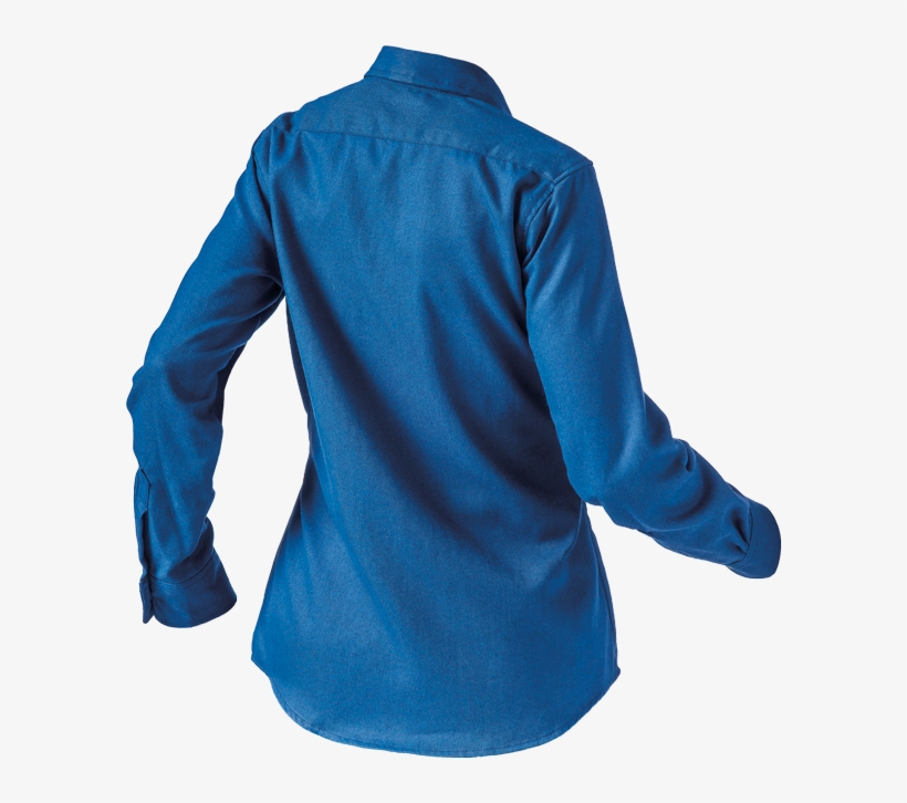 2b Fr Workwear Women S Shirt Back 44042 Rgb - Blouse, transparent png download