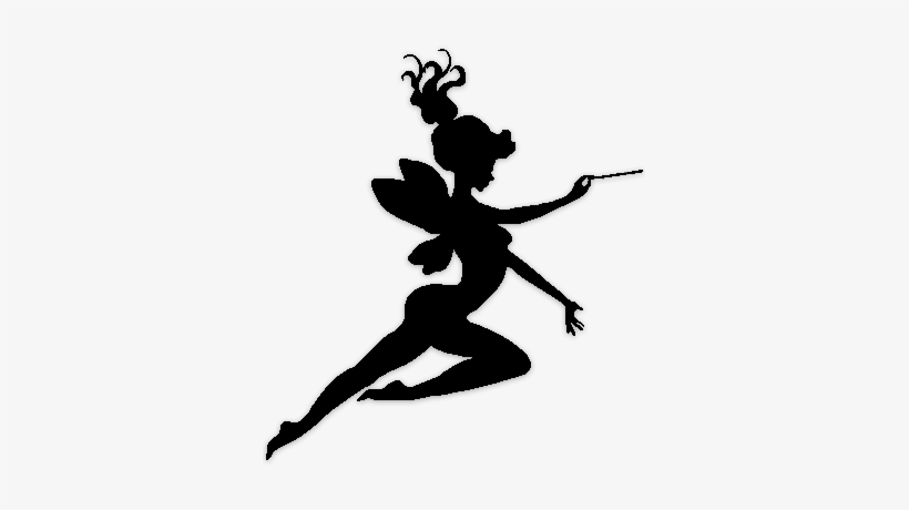 Magic Fairy Silueta Png By Designsmay On Deviantart - Fairies Silhouette Die Cut, transparent png download