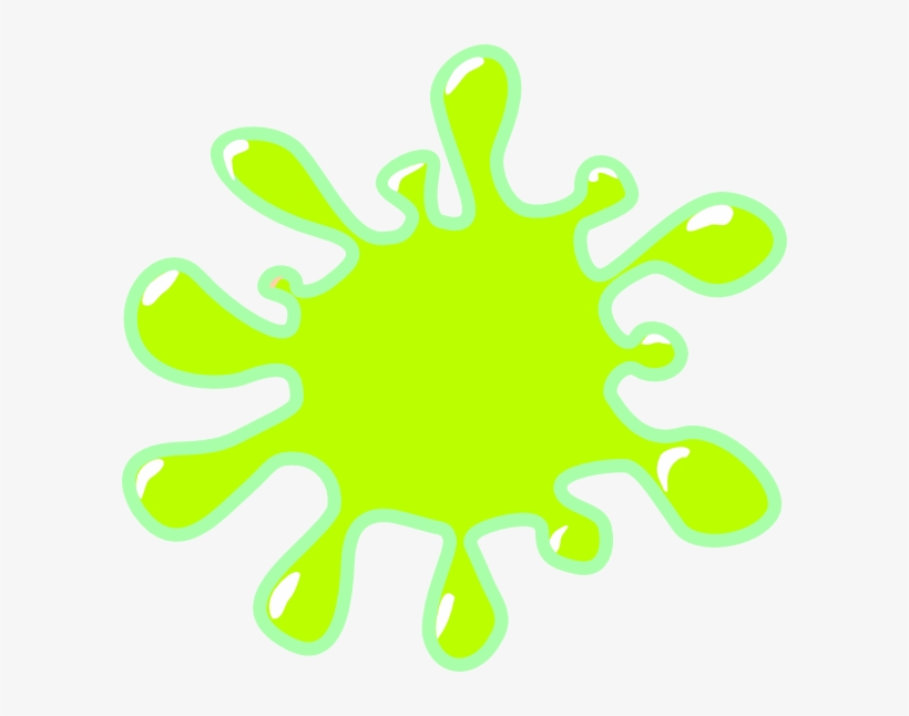 Slime Clipart - Blob Yellow, transparent png download