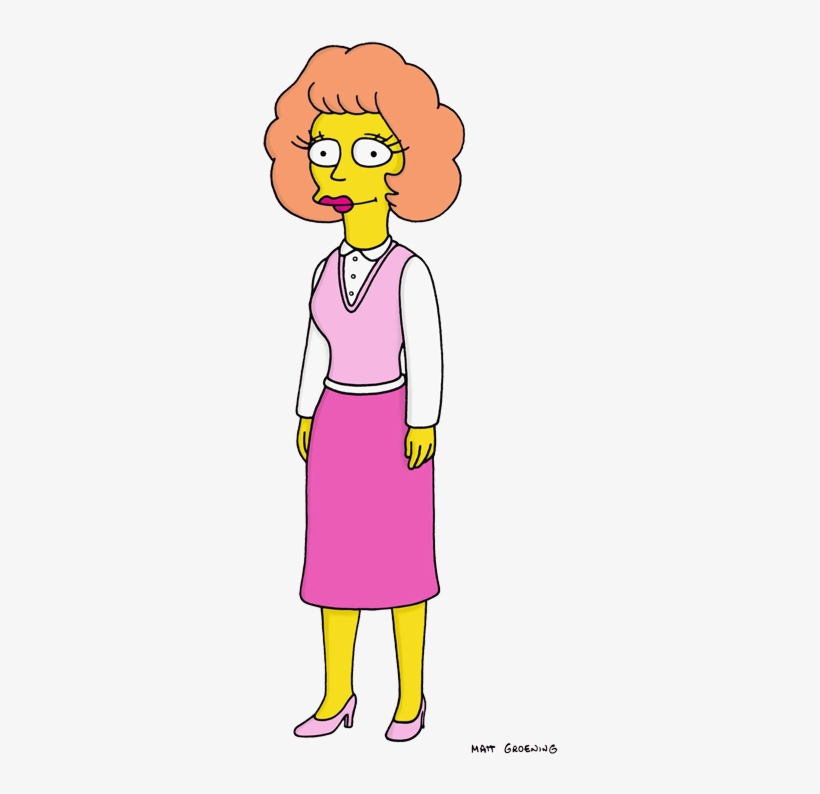 222px-maude Flanders - Maude Flanders Png, transparent png download