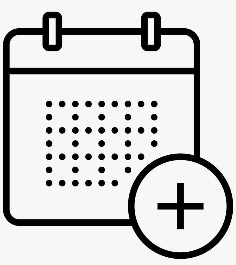 Calendar Plus Icon - Purple Calendar Icon, transparent png download