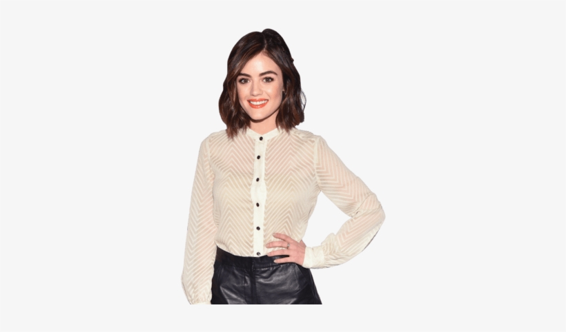 Pretty Little Liars' Lucy Hale On The Aria-ezra Controversy, - Lucy Hale, transparent png download