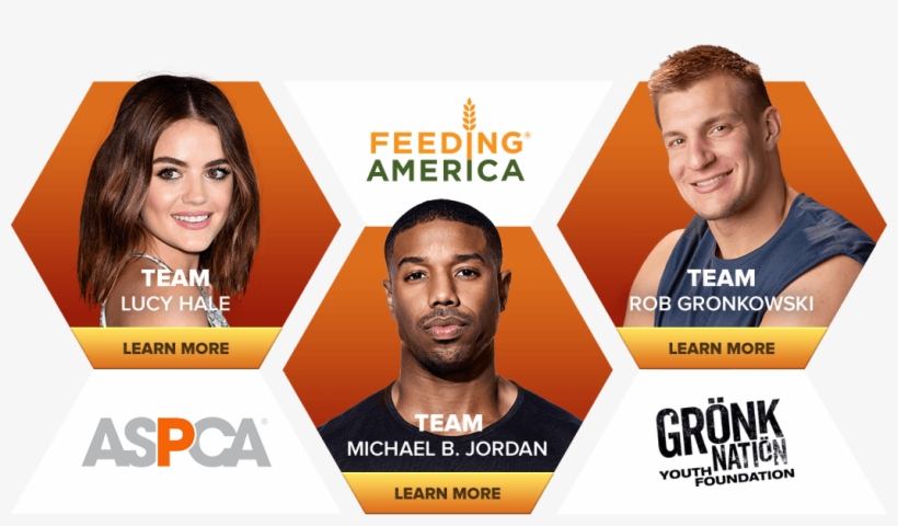 Team Lucy Hale And Aspca, Team Michael B - Static Cling Sheet (4-1/2"x5"), transparent png download